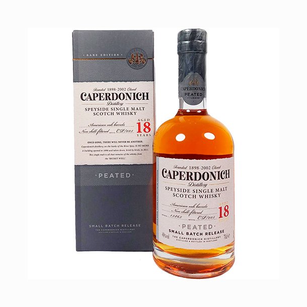 Caperdonich Single Malt Peated Whisky 18 YO