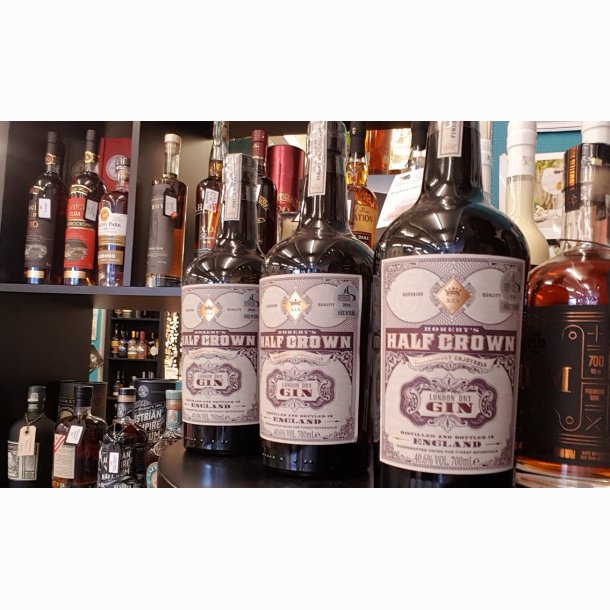 Rokeby's half crown gin