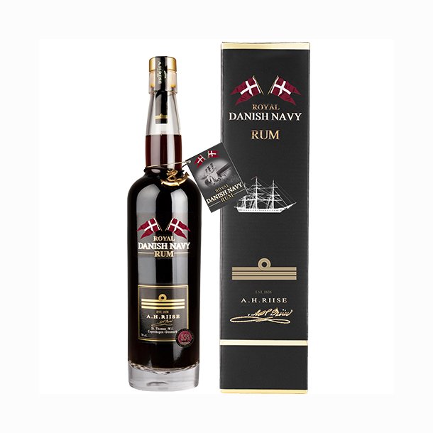 A.H. Riise Royal Danish Navy Strength Rum