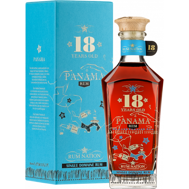 Rum Nation - Panama 18 r decanter