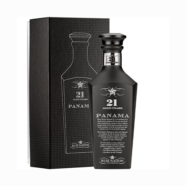 Rum Nation - Panama 21 r Black Decanter